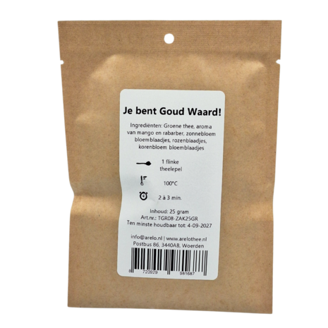Je bent Goud Waard! zakje - 25 gram